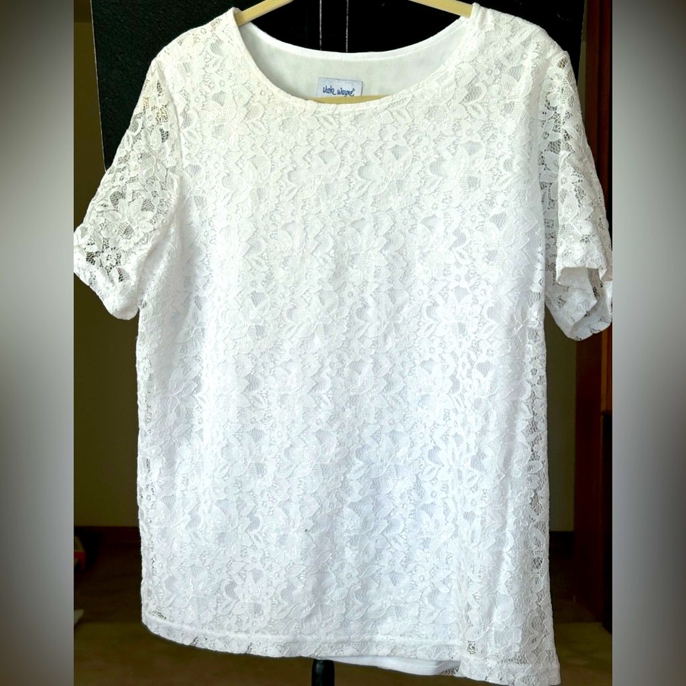 White Lace Top